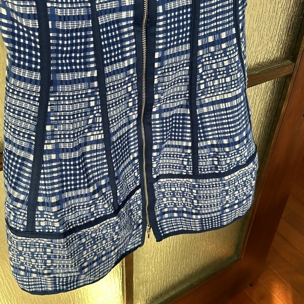 HTF Anthropologie By Anthropologie Sleeveless Sculpted Mini Dress size 6 NWOT - Picture 8 of 10